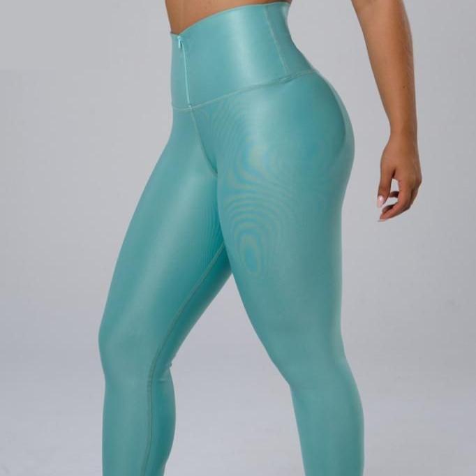 Leggins Suplex con Cremallera - Cintura Alta y Control de Abdomen