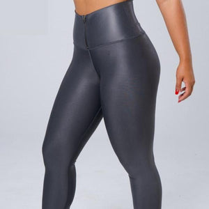 Leggins Suplex con Cremallera - Cintura Alta y Control de Abdomen