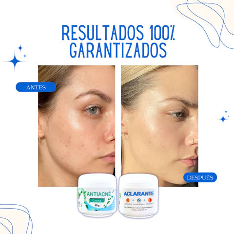 DUO aclarante y antiacne