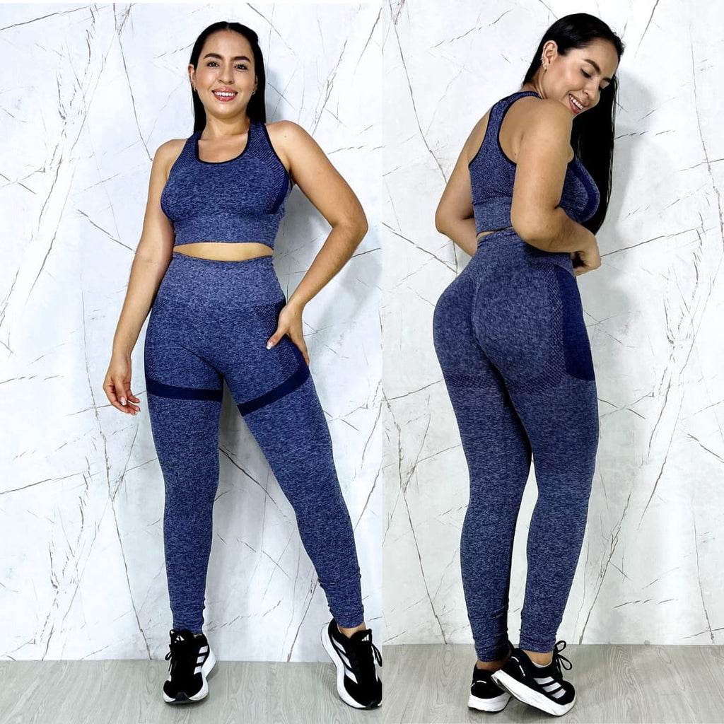 Conjunto Deportivo Push Up Sin Costuras