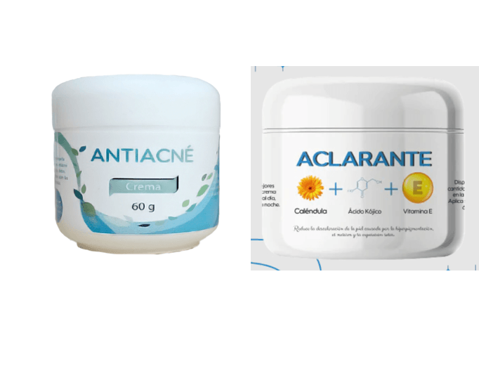 DUO aclarante y antiacne